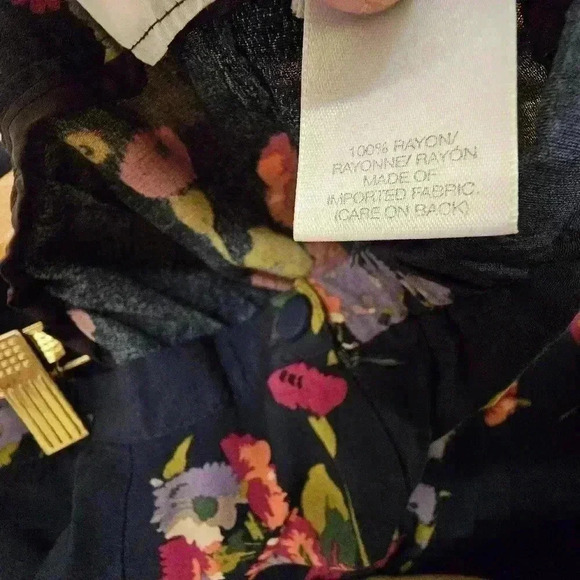 Vintage Susan Bristol Floral Button Down  Shirt and skirt set - Picture 5 of 12